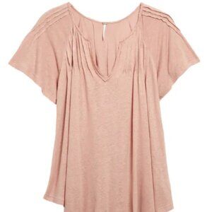Free People Lovely Day Top in Pink (XS)